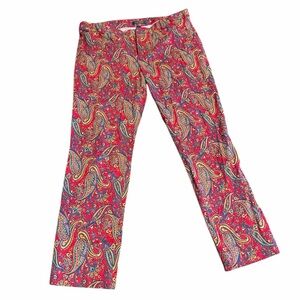 Lauren Ralph Lauren Paisley Print Pants